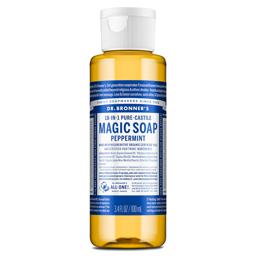 Peppermint - Pure-Castile Magic Soap