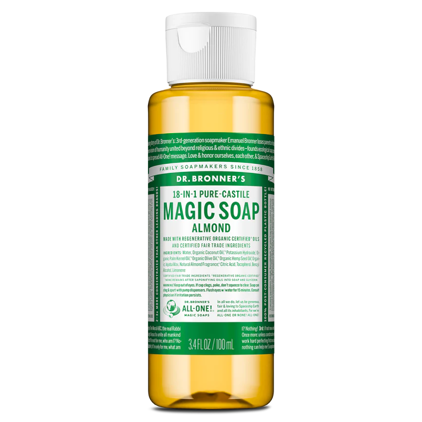 Almond - Pure-Castile Magic Soap
