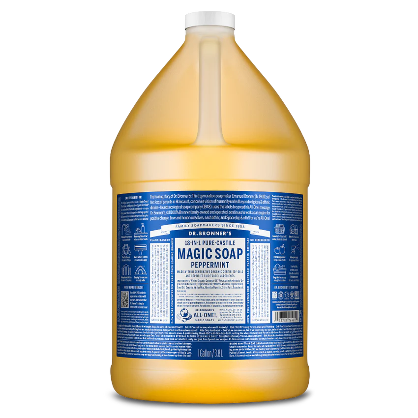 Peppermint - Pure-Castile Magic Soap