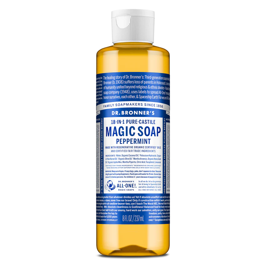 Peppermint - Pure-Castile Magic Soap