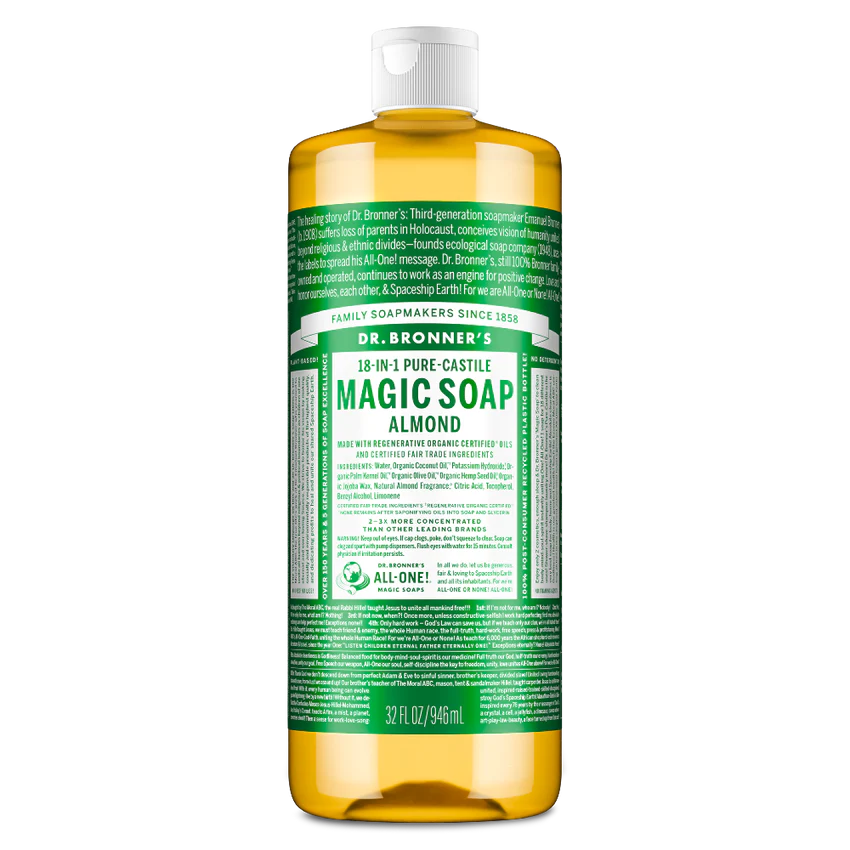 Almond - Pure-Castile Magic Soap