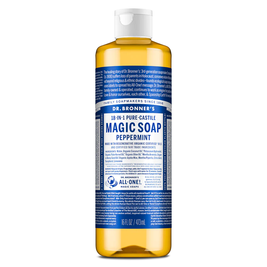 Peppermint - Pure-Castile Magic Soap