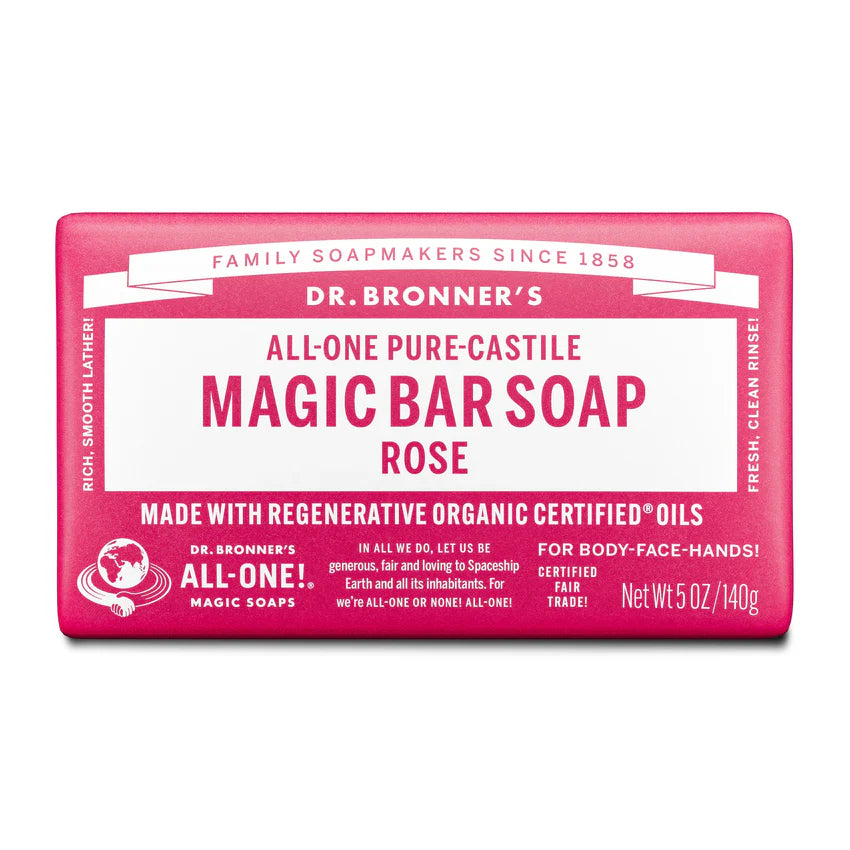 Rose - Pure-Castile Magic Bar Soap