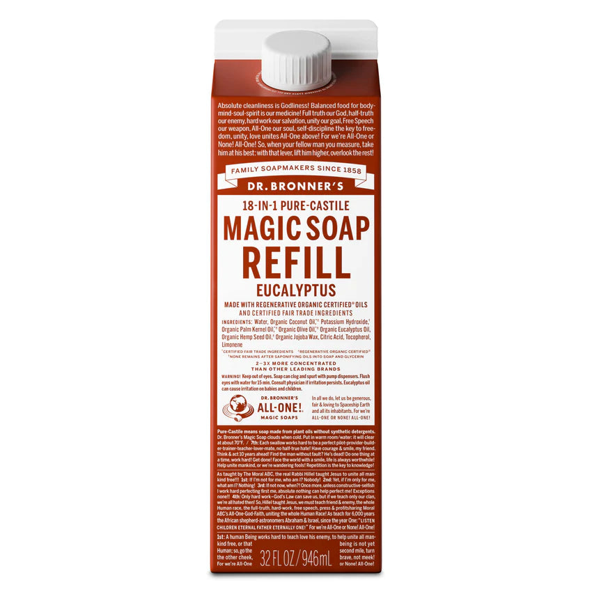 Eucalyptus - Pure-Castile Magic Soap Refill